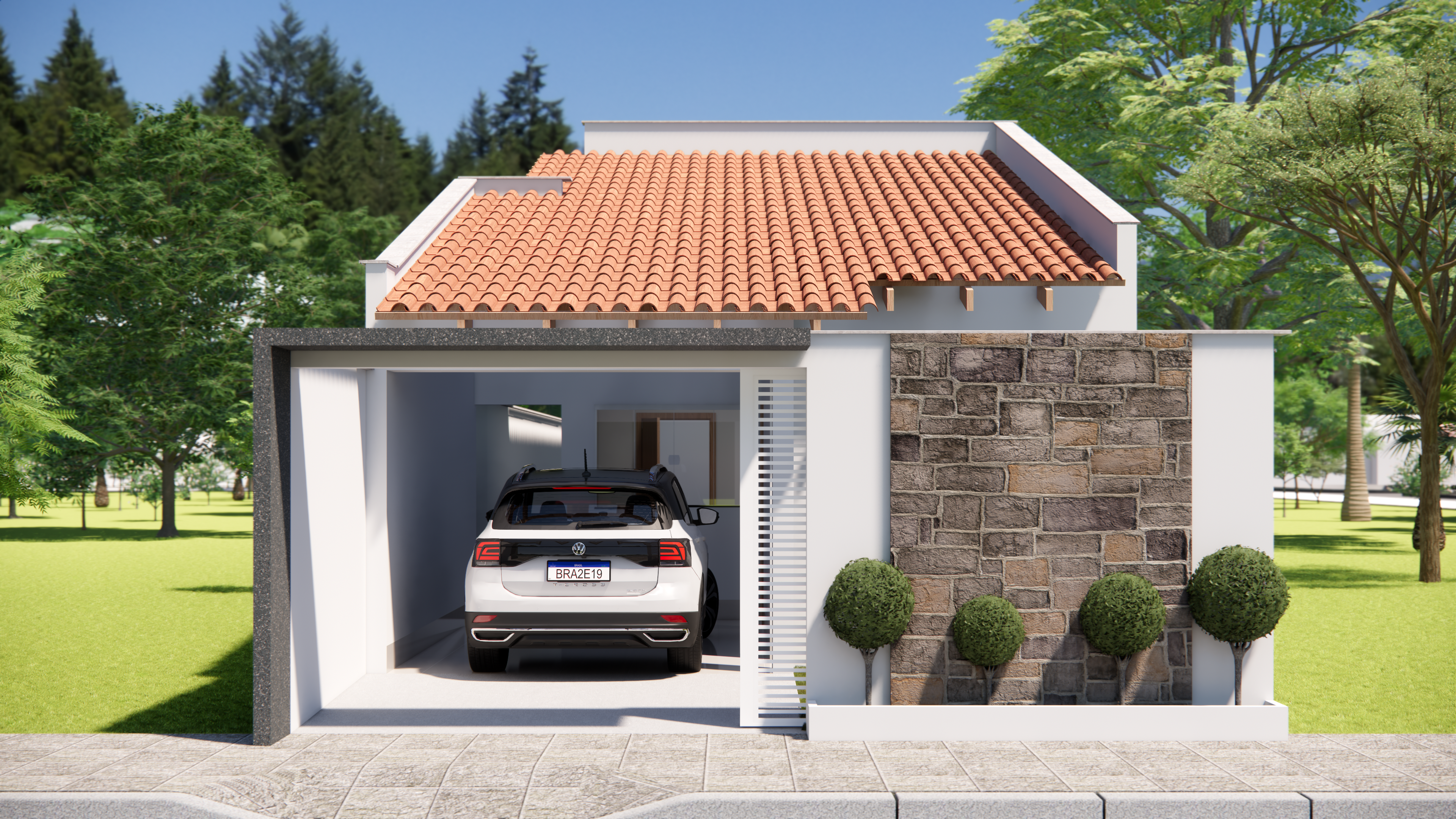 Projeto 3D Fachada